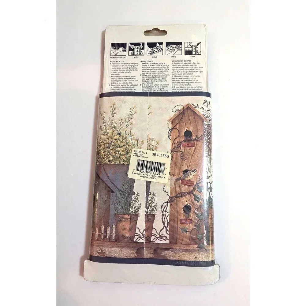 Expressions Wall Paper Border Lot of 3 packages - approx. 15 yds - please read